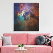 ラグーン星雲（可視光線） キャンバスプリント (インサイチュ (リビング))