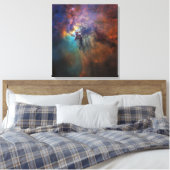 ラグーン星雲（可視光線） キャンバスプリント (インサイチュ (寝室))
