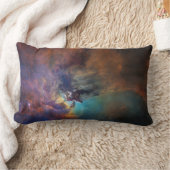 ラグーン星雲(天文学宇宙画像) （宇宙） ランバークッション (ブランケット)