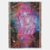 ラグーン星雲 宇宙の雲の写真 スローブランケット (正面縦)