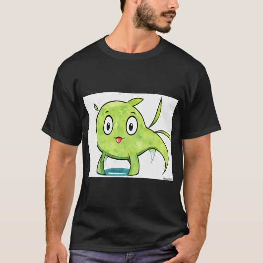 ラグーン/クロスハギの色彩デザイン 描画 Tシャツ (正面)
