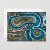 ラグーン、2023年 ポストカード (正面/裏面)