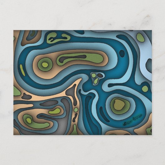 ラグーン、2023年 ポストカード (正面)