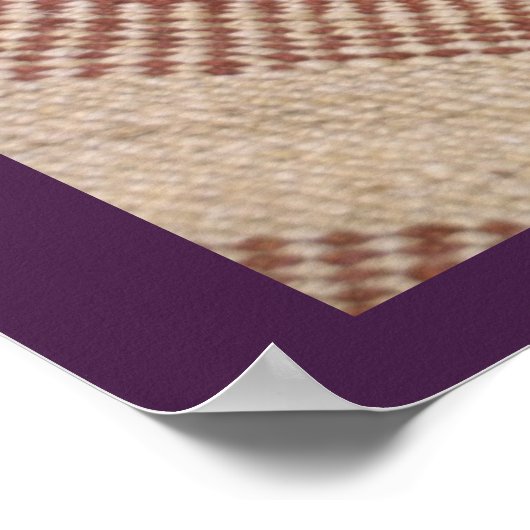 ラグ織り ポスター (角)