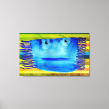 ラグ飛んでいるプリント独身のウォールアート