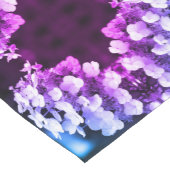 ラケキャップアジサイ白黒ティント抽象芸術 ショートテーブルランナー (コーナー)