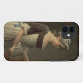 ラケットとシャトルコックの少女 Case-Mate iPhoneケース (裏面(横))