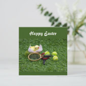 ラケットとボールとテニスイースターの休日 シーズンカード (スタンド正面)