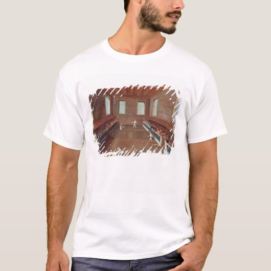ラケットのゲーム Tシャツ (正面)