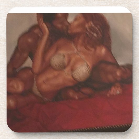 ラケットエヴァンス懸命プラスチック塗装機 コースター (正面)