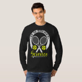 ラケットサイエンステニス Tシャツ (正面フル)