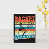 ラケットサイティおもしろいストバドミントン選手シャトルSc カード (黄色い花)