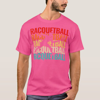 ラケットスポーツ&チームスポーツボーイズラケットボールファン Tシャツ