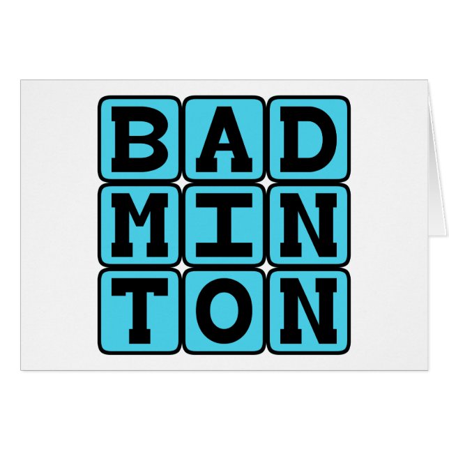 ラケットスポーツ・バドミントン (正面横)