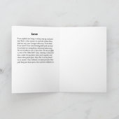 ラケットバレンタインデーカードと恋引用文 シーズンカード (内部)