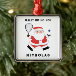 ラケットパーソナライズされたボール収集可能 メタルオーナメント