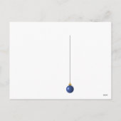 ラケットボールクリスマスホリデーポストカード シーズンポストカード (裏面)