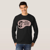 ラケットボールプレーヤーの声 Tシャツ (正面フル)