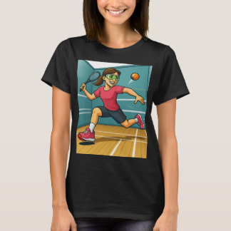 ラケットボール女子 Tシャツ