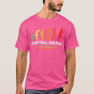 ラケットボール選手 ラケットボール 練習用ラケット S Tシャツ
