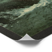 ラケット滝ズオンザラケット川 ポスター (角)