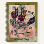 ラケル集団レシピカスタマイズ ノートブック (正面)