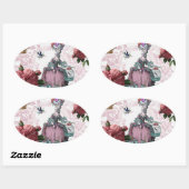 ラケージ・オオイゾー(The Bird cage) 楕円形シール (シート)