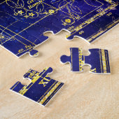 ラケータ星座。 ジグソーパズル (側面)