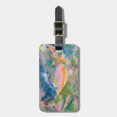 ラゲッカラフルジタグボホレインボートラベルラベル ラゲッジタグ (正面縦)