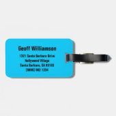 ラゲッジタグというキリンの笑いグラフィック ラゲッジタグ (裏面横)