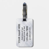 ラゲッジタグテンプレートサッカーゴアリー引用文 ラゲッジタグ (裏面縦)