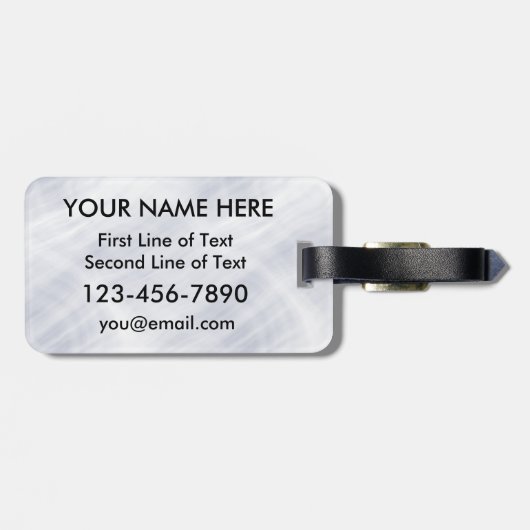 ラゲッジタグテンプレートサッカーゴアリー引用文 ラゲッジタグ (裏面横)