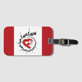 ラゲッジタグラブカナダ ラゲッジタグ (正面横)