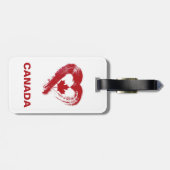 ラゲッジタグラブカナダ ラゲッジタグ (裏面横)