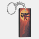 ラゲッジタグ赤 キーホルダー (正面左)