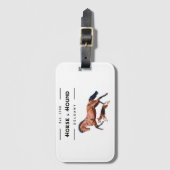 ラゲッジタグ (正面縦)