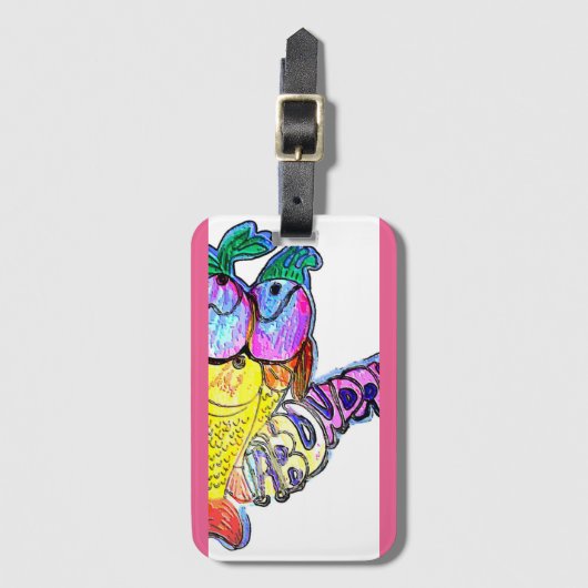 ラゲッジタグ (正面縦)