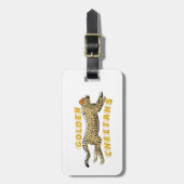 ラゲッジタグ – ゴールデンチーター (正面縦)