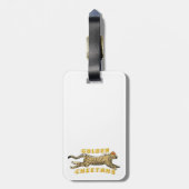 ラゲッジタグ – ゴールデンチーター (裏面縦)