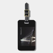 ラゲッジタグ、夜のブリッジCharleston SC ラゲッジタグ (正面縦)