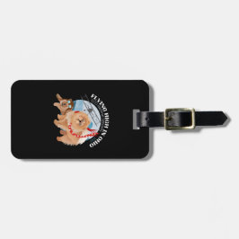 ラゲッジタグ – 2025ロゴ付きブラックラゲッジタグ