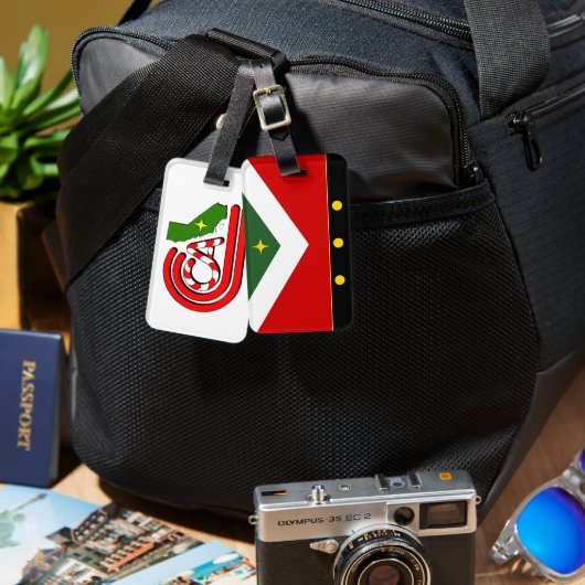 ラゲッジタグ – CCCA/クロース大使 (正面&裏面)