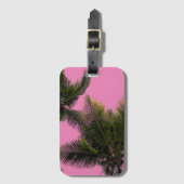 ラゲッジパームピンク ラゲッジタグ (正面縦)