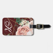 ラゲッパーソナライズされたグタグ幾何学園ワインバー ラゲッジタグ (正面横)