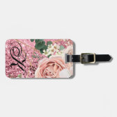 ラゲッパーソナライズされたジタグ幾何学的ガーデンバラ ラゲッジタグ (正面横)