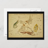 ラゲルタ,シグナス,リラ,バルペクラとアンサー ポストカード (正面/裏面)