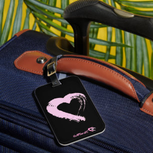 ラゲージタグピンクハート ラゲッジタグ