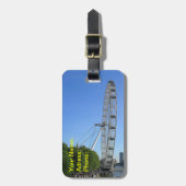 ラゲージタグ付きロンドンアイフェリスホイール ラゲッジタグ (正面縦)
