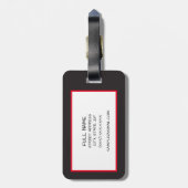 ラゲージタグ (裏面縦)