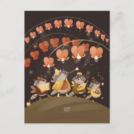 ラコオンズボタニカルシークレットバイアレクサンドラディカイア ポストカード (正面)